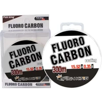 Full Sink Fluorocarbon Fishing Line 300m 0.30mm-0.50mm 100% Monofilament Carp Fishing Lines Leader Japanese Carbon Fiber Line