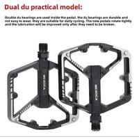 AliExpress Bicycle Pedals Sealed DU Bearing Nonslip Pedal Mountain Road Bike Cycling Alloy MTB Pedal Bicycle Accessories