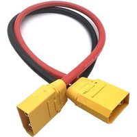 FULL-XT90H Plug XT90 UAV Lipo Battery Male And Female Docking Connectors 1M 10AWG Silicone Cable Male To Female
