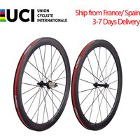 CSC EU Lagerbestand UCI Standard 38/50/60mm Innenfelge 18mm 700C Rennrad Carbon Laufräder Basalt Bremsfelge V-Bremsen Clincher Tubeless UD Matt R13 Laufradsatz