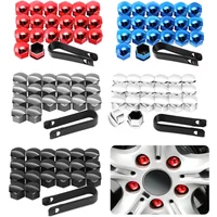 20PCS 17/19/21mm Car Wheel Nut Caps Protection Covers for Audi A3 A4 B6 B8 B7 B5 B9 A6 C5 C6 C7 A5 Q5 Q7 8P 8V 8L