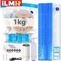 3D Printer Filament Vacuum Bag with USB Rechargeable Electric Air Pump, Vacuum Sealing for PLA ABS PETG Filament Storage