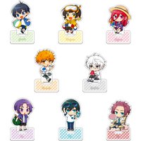 8cm Blue Lock Model Anime Peripheral Isagi Chigiri Bachira Nagi Karasu Acrylic Stand Figure Desk Ornament Anime Collection