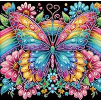 Butterfly Special Shape Diamond ArtPaintingKit for Adult Beginner,Crystal Diamond Special ShapeKit for Home Wall Decoration Gift