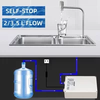 12V Electric Water Pump for Caravan Water Dispensing System 2L/min 3.5L/min Automatic Kitchen Faucet Suction Pump for Kitchen