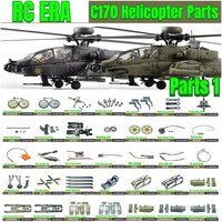 RC ERA C170 RC Helicopter Parts Original Housing Connecting Rod Motor Servo ESC Bearing Landing Gear Tail Rotor Spindle Parts 1