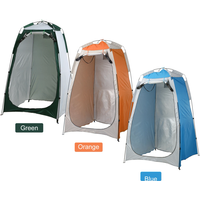 Portable Beach Shower Toilet Changing Tent Sun Rain Shelter Privacy Shelter Tent with Window for Outdoor Camping Bathroom