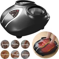7 Modes Foot Massager Infrared Heating Therapy Hot Compression Shiatsu Air Pressure Muscle Relaxation Pain Relief Foot Massage
