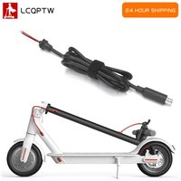 For Xiaomi M365/for Segway Ninebot Max G30 Scooter Elétrico Peças Cabo De Alimentação Adaptador De Energia Carregador Linha Plug