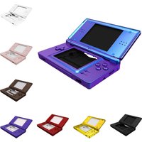 eXtremeRate Replacement Full Housing Shell for Nintendo DS Lite, Case Cover with Buttons, Screen Lens for NDSL - Single Series