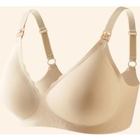 Front Open Nursing Bra Maternity Jelly Gel Laser Cutting Seamless Underwear Ultra Thin Breastfeeding Bra For Pregnant Women