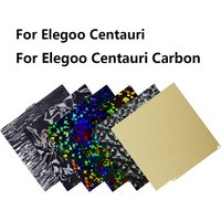 Build Plate For Elegoo Centauri Carbon Plate PEI Carbon fibe Sheet Smooth Centauri Carbon Build Plate Elegoo 3D Printer Parts
