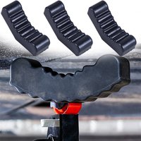 Car Slotted Lift Jack Stand Rubber Pad Car Repair Tools Rubber Car Jack Lift Pad Stand Weld Floor Frame Rail Adapter Jack Tool