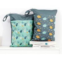 Happyflute 2 Pcs Stroller Nappy Bag Baby Diaper Waterproof Washable Mommy Bags Babies Accessories Changing Bag Storage
