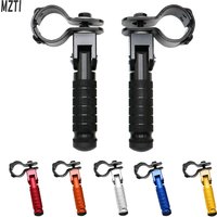Pince de 22-27/30-35mm, pièce de moto en aluminium CNC, pédales universelles, repose-pieds pliés, motos, cyclomoteurs, scooters, vélos