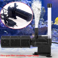 AC220~240V Power: 3W 5W Ultra-quiet Mini Oxygenator for Fish Tanks and Aquatic Accessories Built-in Filter Rain Shower 3-in-1