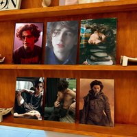 T-Timothee Chalamet Posters High Quality Self-adhesive Wall Art Decorations Color Prints Sticky