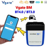 Vgate vLinker BM+ BM V2.2 OBD2 Car Diagnostic Tool Bluetooth 4.0 Auto Scanner for Bimmercode Android iOS pk ELM327 V1.5