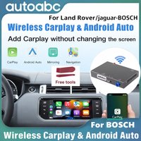 AUTOABC Wireless carplay Android Auto Fits For Land Rover Jaguar Bosch Discovery4 Evoque Freelander2 XJL XE XF Mirroring Decorde