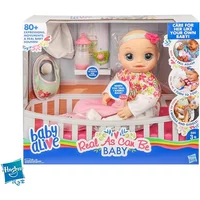Hasbro Naughty Baby Smart Interactive Action Figures Can Feed and Talk Toys Collectibles Girls Play House Toys Children's Gifts image 4