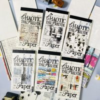40 sheets Vintage Scrapbook Paper Non-Adhesive Craft Paper for DIY Journals Scrapbook Embellishments Paper