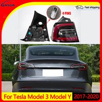 LED Tail Lights For Tesla Model 3 Model Y 2017-2020 Rear Lamp Turn Signal Light Stop Brake Lamp Driving Fog Lamp EU Version