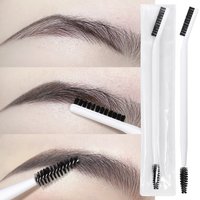 New Eyebrow Brush Professional Double Washable Eyebrow Eyelash Shaper Eye Brow Brush for Grooming Brows Reusable Makeup Tools