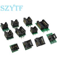 Burning Socket SOP8/14/16/18/20/24/28 to DIP 150/200/208/300mil Wide Narrow Chip Programmer Adapter IC Conversion Test Socket