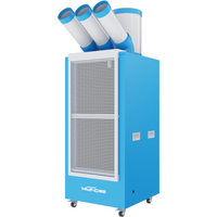 Portable Industrial Air Conditioner, Movable Commercial AC Unit, Wide Cooling Range for Outdoor Use