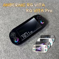 ANBERNIC RG VITA RG VITA Pro Handheld Game Console Android Video Gaming Player 5000mAh Supports AI Streaming RixelHK PS2 PSP