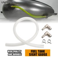 Motorcycle Fuel Hose Gas Tank Sight Gauge Fitting For Harley Honda Yamaha Suzuki Kawasaki Chopper Bobber Custom Cafe Racer