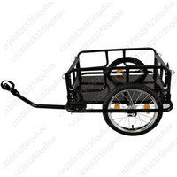 Bicycle rear trailer, outdoor riding parent-child cart pet cat and dog trailer bucket