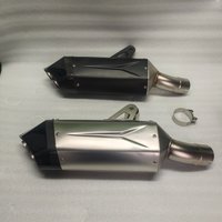 Modified Exhaust Pipe for BMW R1300GS - Stainless Steel Rear Section Optimization of BMW R1300GS Exhaust