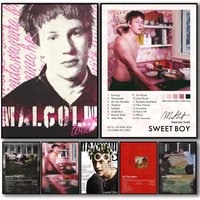 Pop Singer Music Album M-Malcolm Todd Poster Decorative Wall Art Stickers Mural Photo Print for Home Living Room Hallway Decor