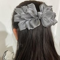 Sweet and elegant fairy like girl bow hair clip suitable for women's hair accessories at parties, dances, parties, shopping, etc