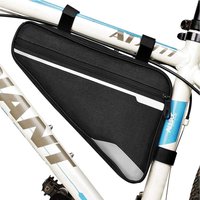 AliExpress NONE Bike Triangle Frame Bag - Bicycle Storage Bag Bike Accessories Road Mountain Cycling Saddle Pouch Bag Bicycle Accessories Bag