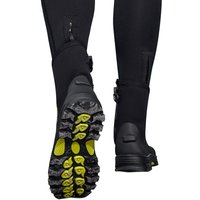 Unisex Diving Boots 5mm Neoprene Zipper Closure Anti Skid Rock Crawling Shoes for Kayaking Snorkeling