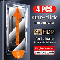 1-4PCS 8K Dust Free Easy Install Screen Protector For Xiaomi 15T 14T Pro 13T 12T 11T 11 Lite 5G Ne 12 13 14 10T Tempered Glass
