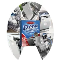 Dishwasher Cleaner Tablets Powerful Descaling Efficient HeavyOil Stains Ordor Removal for All Dishwashers Natural Tableware Care