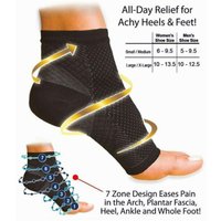 Unisex Vita-Wear Copper Infused Magnetic Foot Support Compression Foot Sleeve Men Women Compression Socks