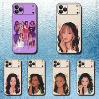 K-Katseye Gnarly Group Phone Case For iPhone 17,16,15,14,13,12,11 ,Pro Max,XS,X,XR,SE,Mini,8,7,Soft Silicone Black Cover