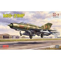 Ryefield Model Plastic Assembled Aircraft Model Kit 6001 Soviet MiG-21MF Fishhouse Fighter 1/48