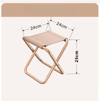 Outdoor Portable Folding Fishing Chair Camping Picnic Portable Small Magza Student Queue Waiting for Divine Artifact Magza Gift