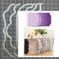 Page Decorative Edges Curves Metal Cutting Dies For Scrapbooking Stencil Craft Paper Knife Mould Blade Punch Card Making Die Cut