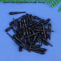 36/50/100Pcs Durable Soft Tip Points Needle Replacement Set For Electronic Dart Black Wear-resistant Durable Soft Plastic Tips