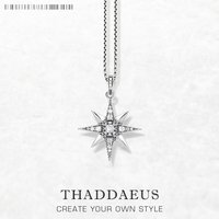 Necklace Royalty Star Summer Brand New Magic Boho Fashion Jewelry Europe 925 Sterling Silver Vintage Gift For Women