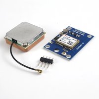 NEO-6M GPS-Modul mit großer Keramikantenne, EEPROM-Backup-Batterie 9600 Baud für Arduino UAV Drone ESP32 STM32 Raspberry Pi