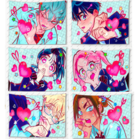 A-Alien S-Stage Anime Tapestry Flag Mizi Sua Ivan Till Wall Hanging Y2K Aesthetic Home Decor for Bedroom Dorm