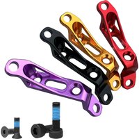 AliExpress NONE Post Mount to Flat Mount Brake Adapter Bicycle Disc Brake Adapter Bike Frame Fork PM to FM Caliper Mount 140mm 160mm 180mm Rotor