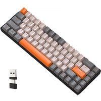 Mechanical Keyboard Type C Interface Durable Smooth Quick Response Wear Resistant Low Noise Replacement Keypad for Computer PC